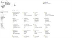 Desktop Screenshot of lexolino.de
