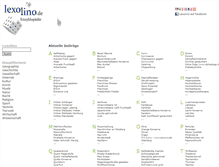 Tablet Screenshot of lexolino.de